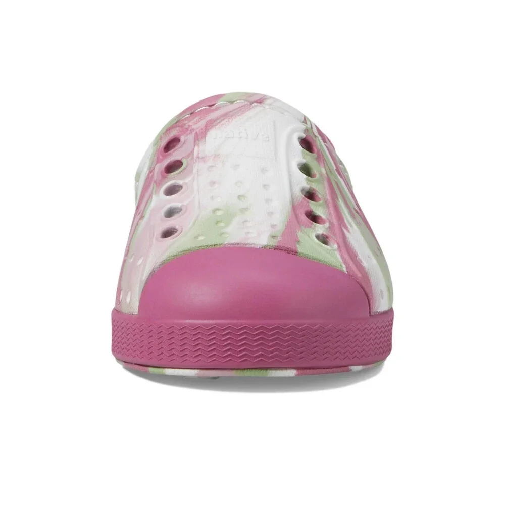 Native Shoes Jefferson Mule Kids 6 Twilight Pink Marble Slip On Shoes HTAT1723